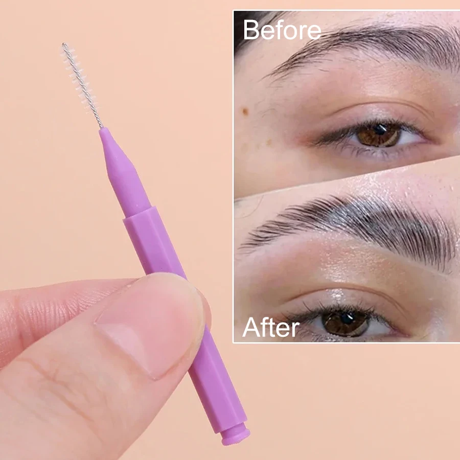 Makeup Brush Set 10/20Pcs Mini Eyebrow Brush