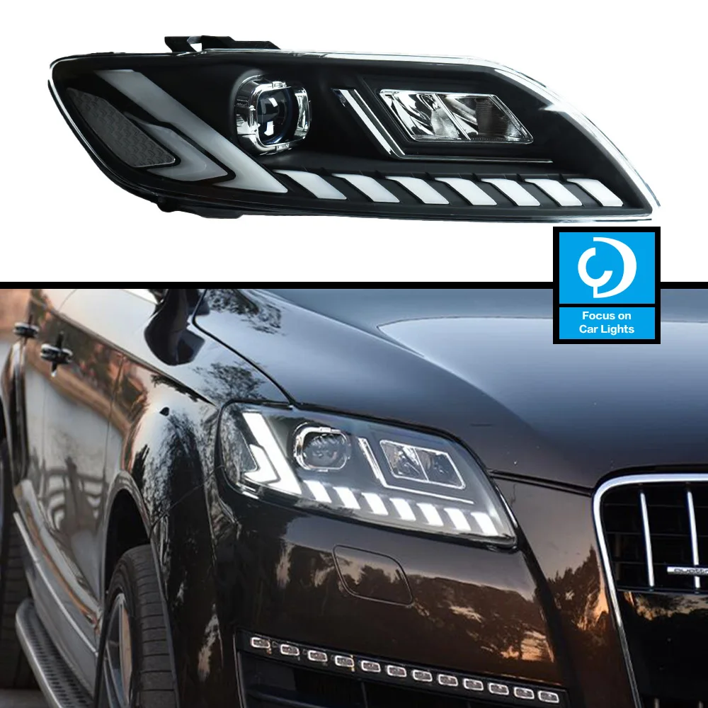 Car Front Headlight For Audi Q7 Headlights 20062015 Q7 Led Headlamp