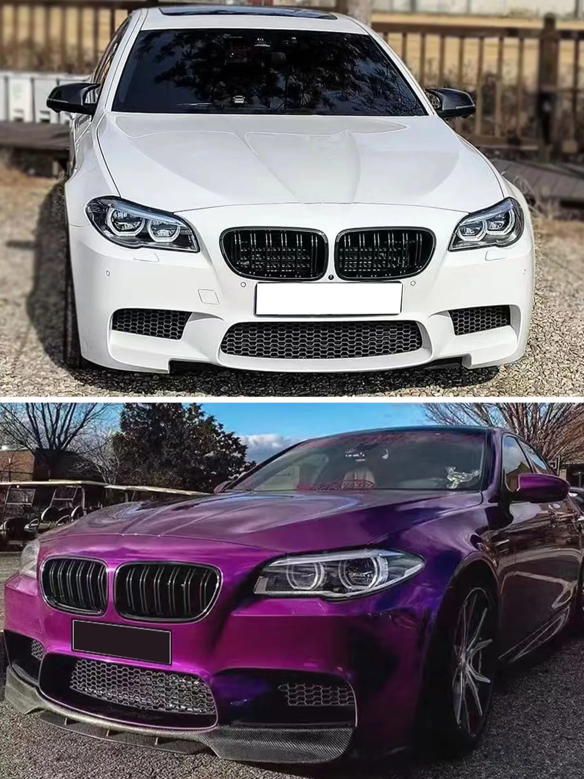 Fronter Einlassgitter Stoßstangengrill Mittleres Gitter Mesh Tuning Zubehör für BMW 5er F10 F11 F18 2010-2017 520i 528i 535i 530i – Detail 16