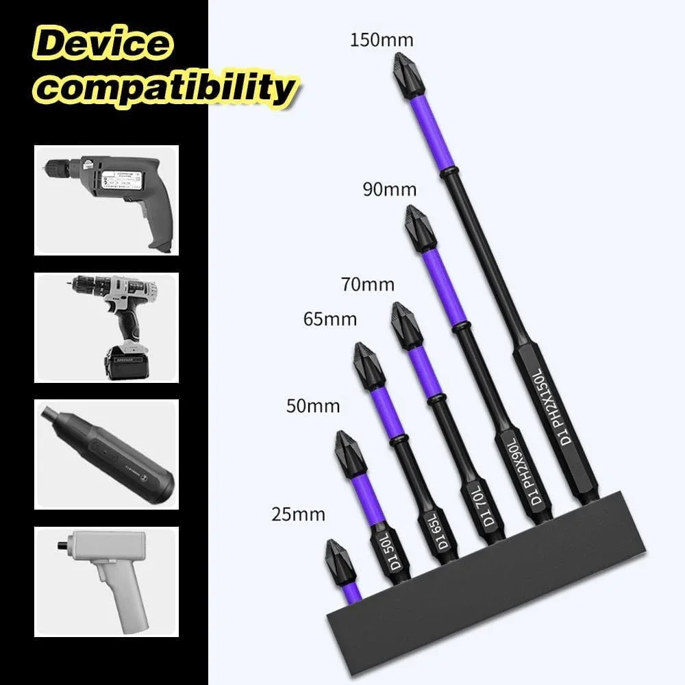Magnetic Shockproof Screwdriver Bits Set Image 13