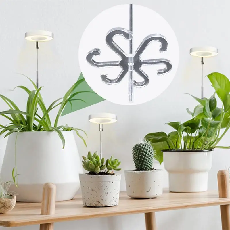 Plant Clips 5Pcs Acrylic Clear Stem Support For Climbing Plants