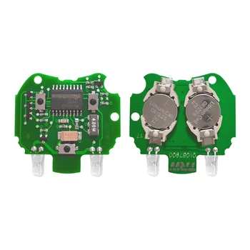 Chiave remota con Chip per Mercedes Benz Smart - XNRKEY 3 pulsanti chiave remota AEC Chip 433Mhz con 2 luci a infrarossi per Mercedes