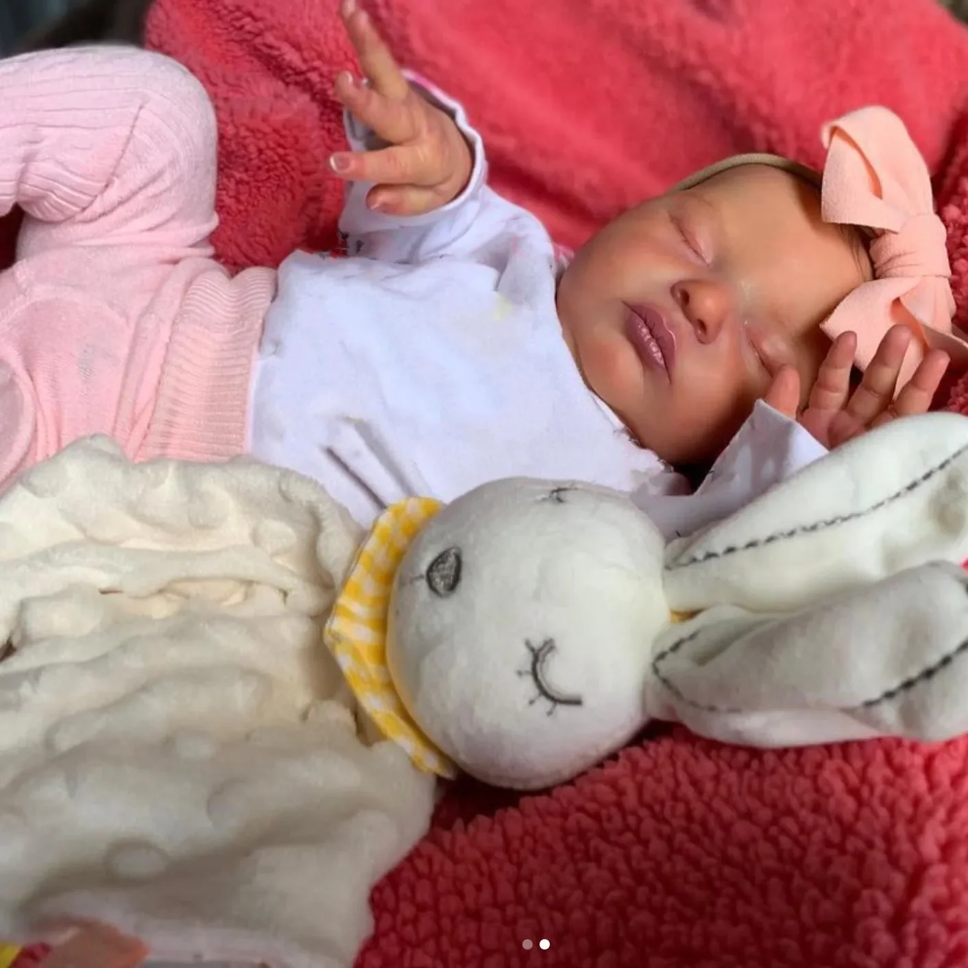 BZDOLL Realistic 50cm Soft Silicone Asleep Cute Reborn Baby Doll With 3D-painting Skin, Alive 20inch Newborn Bebe Birthday Gift 6