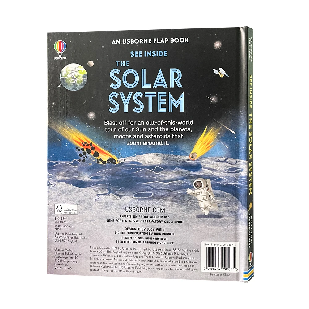 The Solar System Usborne Book See Inside Popular Science