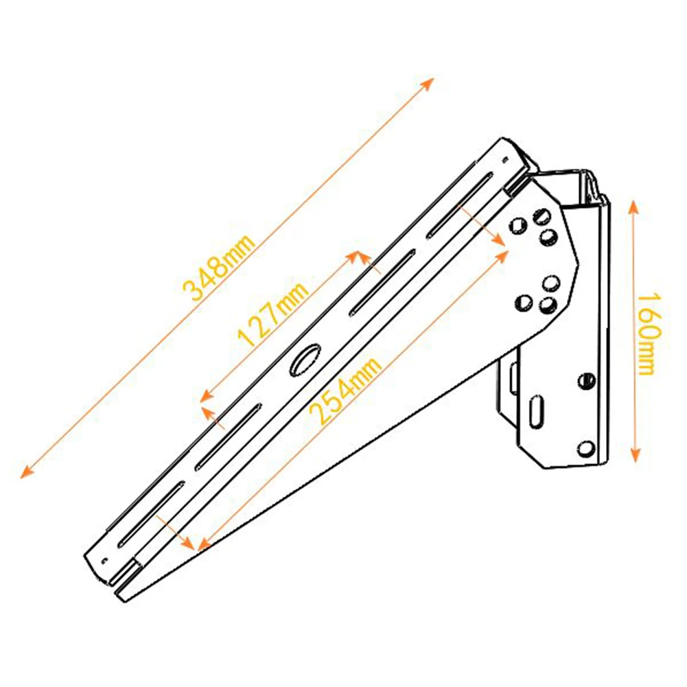 Staffa Fotovoltaica Staffa Pv A 30 ° Efficiente E Durevole Per Pannello Solare-Morsetto Modulo Semplice-Realizzato In Alluminio Resistente