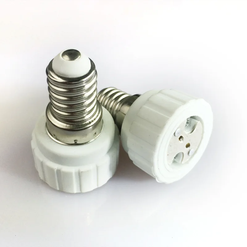 Candle Lamp Base E14 To MR16 MR11 GU5.3 G4 GY6.35 Halogen LED CFL Light Socket Adapter Lampholder Converter PBT Flame Retardant