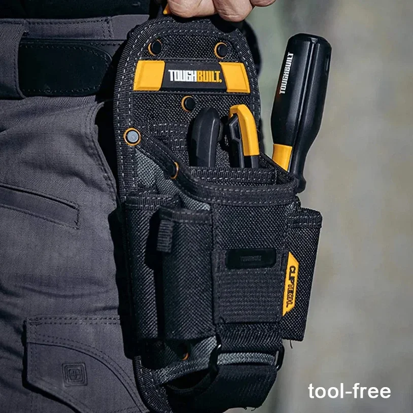 TOUGHBUILT  Technician 7-Pocket Pouch Medium/Large Tool Pouch Mechanic Tools Pockets Tool Accessories TB-CT-36-M7/TB-CT-36-L7 6