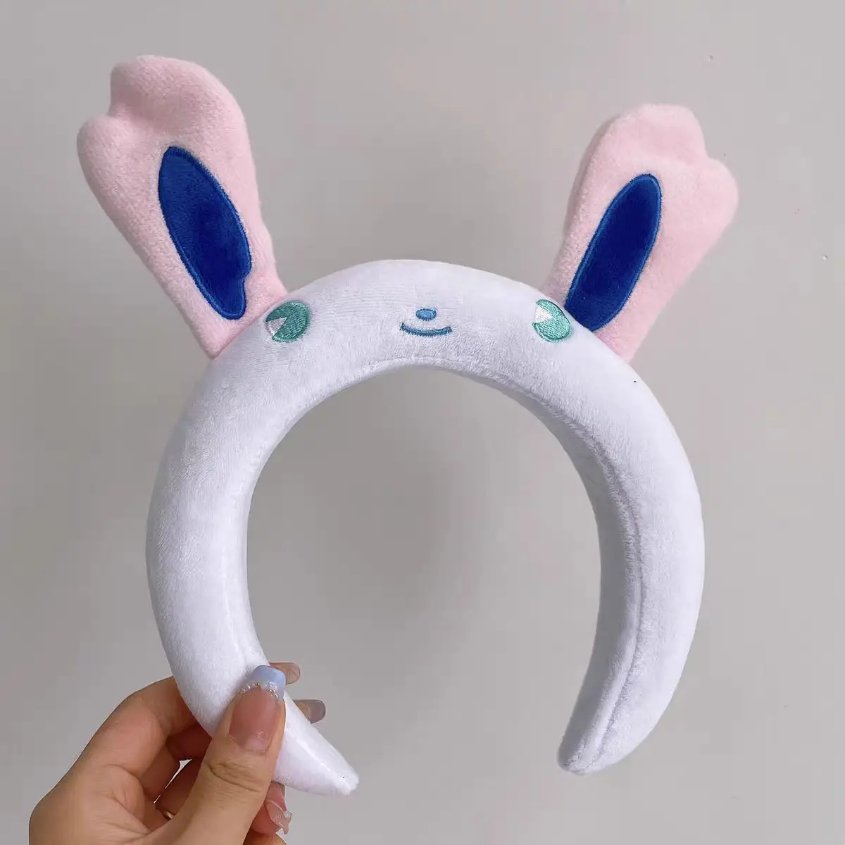 Pokemon Plush Pikachu Ears Headbands Girl Hairbands Anime Pikachu Eevee Hair Accessories Kids Girls Christmas Party Gift