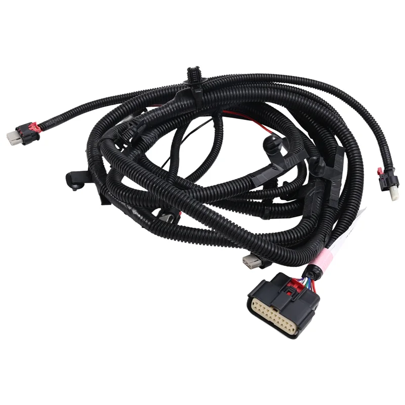 ABQB-테슬라 모델 Y 2020-2024 안개등이 없는 앞 범퍼 배선 하네스 1489045-01-D