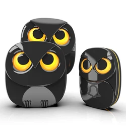 Long-Range Wireless Waterproof Doorbell Chime - EU Plug (KIT3)