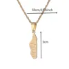 Madagascar Map With Cities Name Pendant Necklaces Women Jewelry Africa Malagasy Map 2