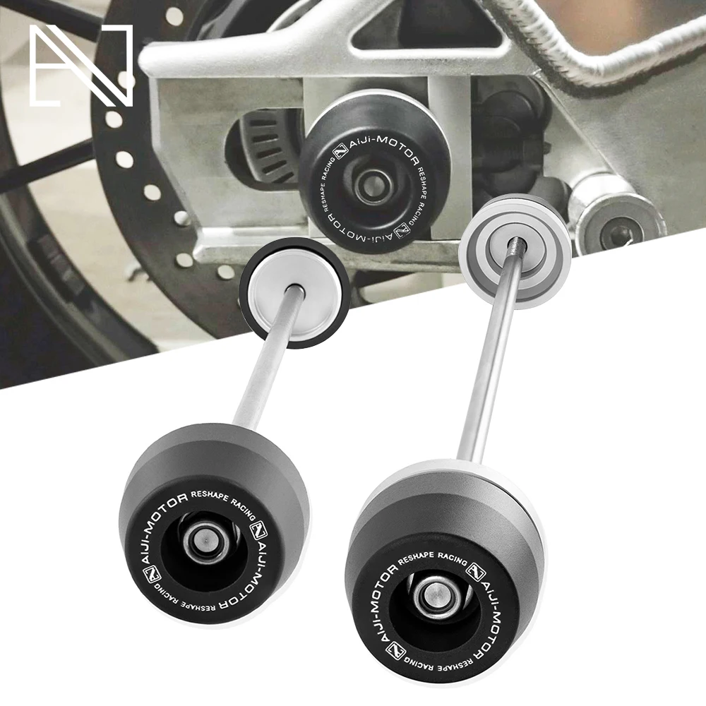 

Motorcycle Accessories Front Rear Wheel Axle Fork Crash Slider for BMW M1000RR M1000R M 1000 RR R Falling Protection