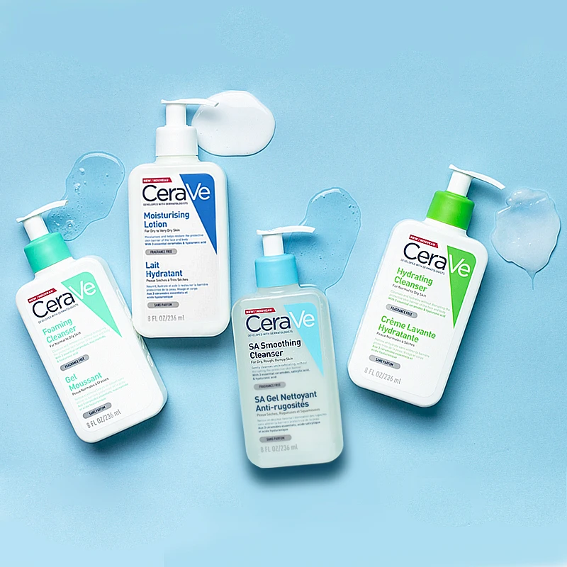 Cerave Sa Smoothing Cleanser Acne Treatment Hydrating Cleanser