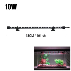 LED Aquarium Plant Grow Light - Waterproof Underwater Fish Tank Decor Lighting (48cm Tricolor)