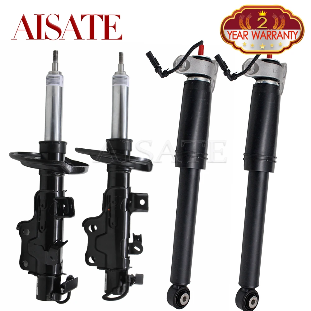 

Pair Front Rear Air Strut For Cadillac CTS With Electric 2014-2019 Suspension Shock Absorber 23247464 23247465 84230454