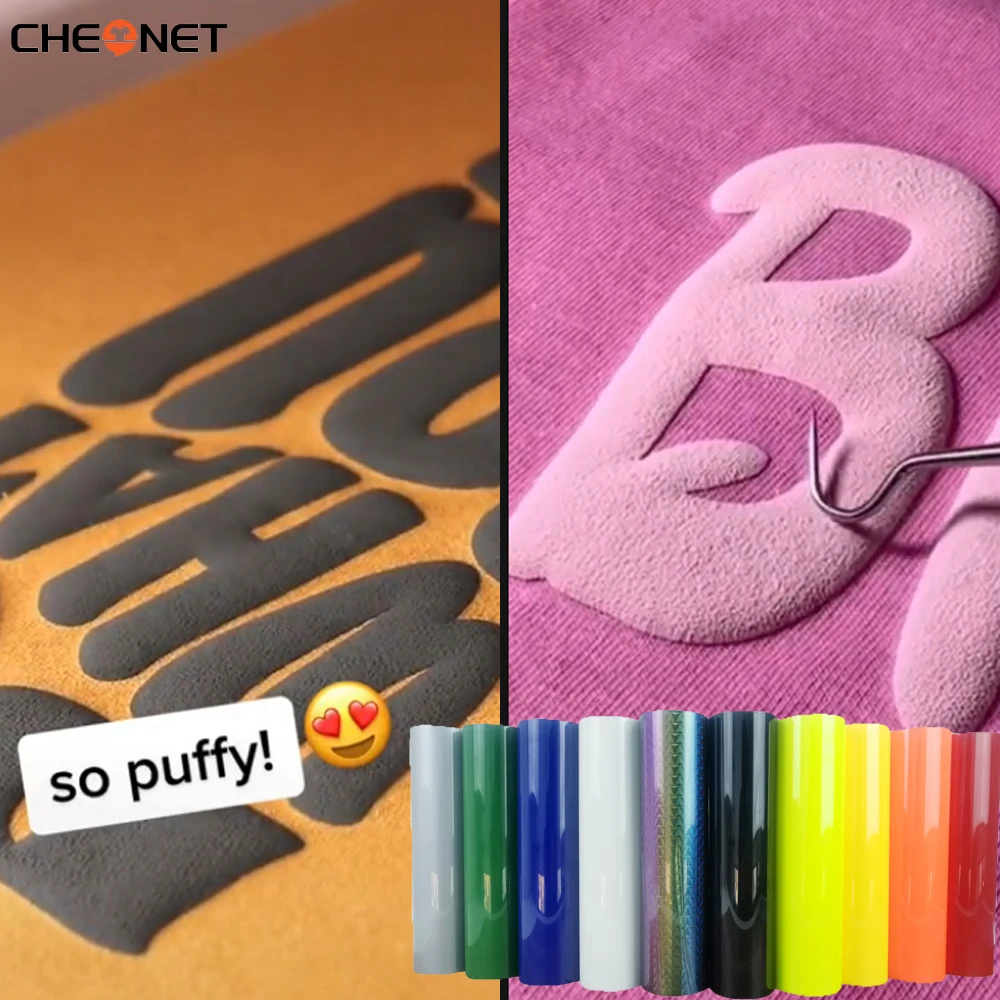 25x100cm-3d-puff-heat-transfer-vinyl-press-machine-iron-on-diy-custom