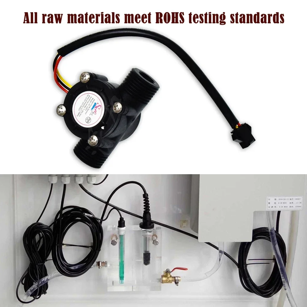 5-18V Water Flow Sensor 1.75MPa Water Control Liquid Flowmeter Hall Flow Sensor water flow sensor