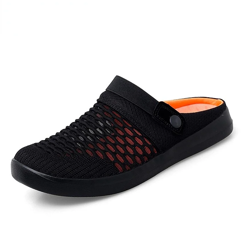 Casual Breathable Men Sandals Summer Outdoor Lightweight Fashion Slippers New Arrivals Slip-on Male Mesh Beach Shoes for Male