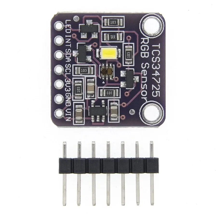 

1PCS CJMCU-34725 TCS34725 Color Sensor RGB Color Sensor Development Board Module