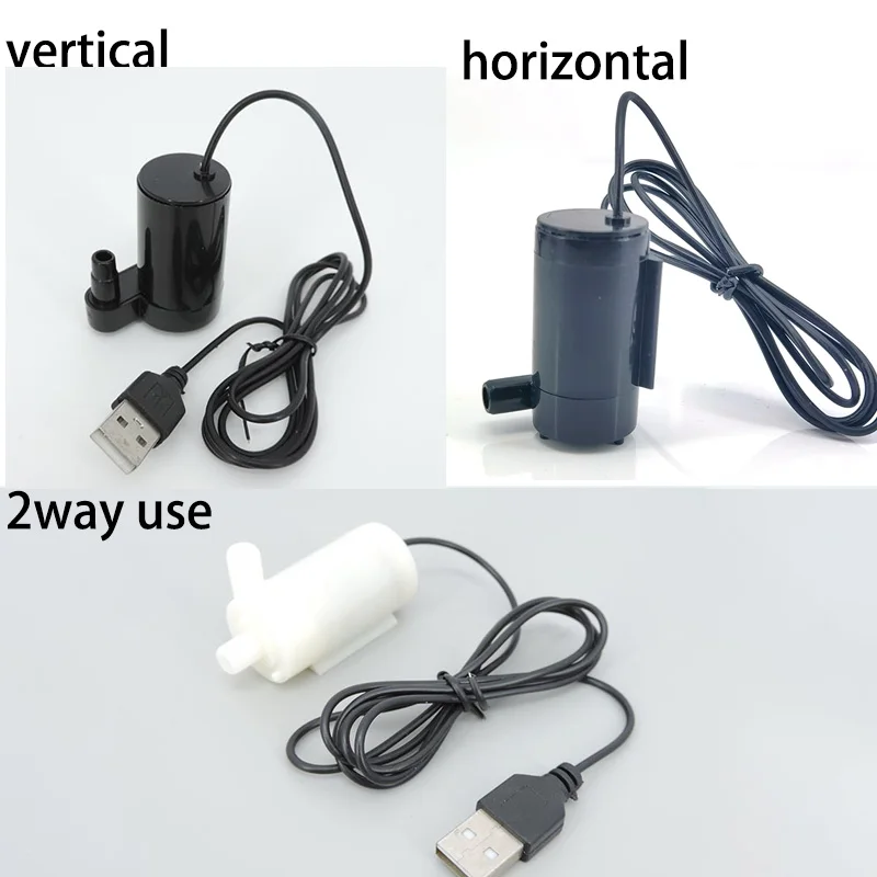 Liquid Transfer Pump Submersible Booster Pump USB 5V Small Water Pump