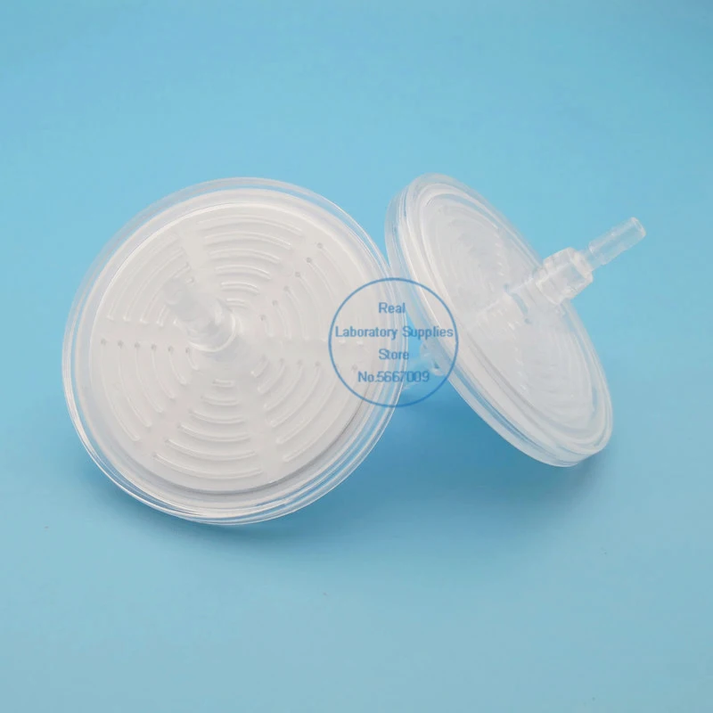 65mm 0.2um air filter with PTFE membrane for Medical sputum aspirator oxygen generator 2pcs/lot