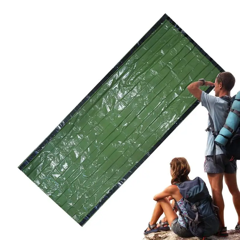 Adult Sleeping Bag Waterproof Hiking Sleeping Bag Bivvy Cold Weather Bags Foldable Outdoor Thick