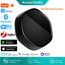 Tuya – passerelle multimode Zigbee 3.0, Hub, maille Ble, WiFi, IR, télécommande sans fil, voix pour Alexa Google Smart Home
