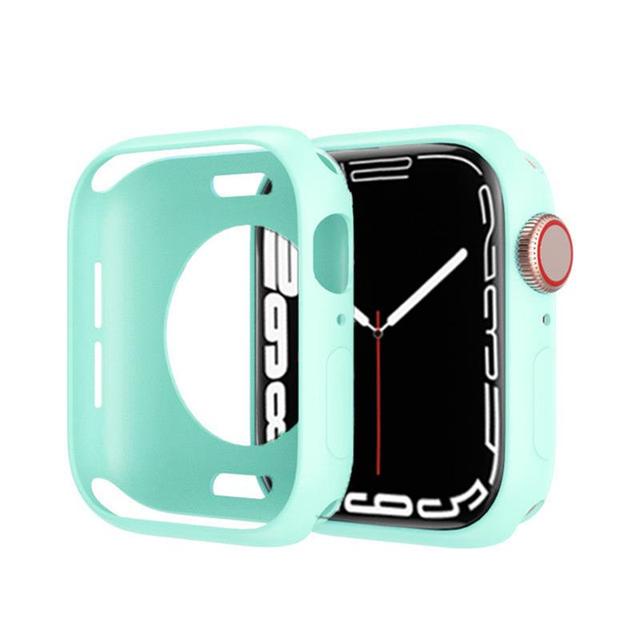 For Apple Watch Case 38mm 40mm 44mm 41mm 45mm 42mm Bumper Screen Protector Case Apple Watch Strap Series 4 5 se 3 6 7 Band
