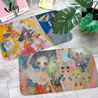 Aya Takano art Kitchen Mat Kids Room Bedroom Decoration Balcony Anti-Slip Doormat Living Room Alfombra 2
