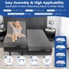 12 Inch Gel Memory Foam Medium-Firm Mattress in Box, Head/Foot Lift Sturdy Electric Smart Bed s Frame 5