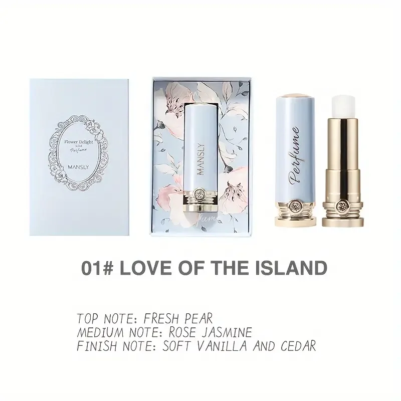 عطر صلب محمول للنساء والرجال، بلسم صلب منعش يدوم ط...