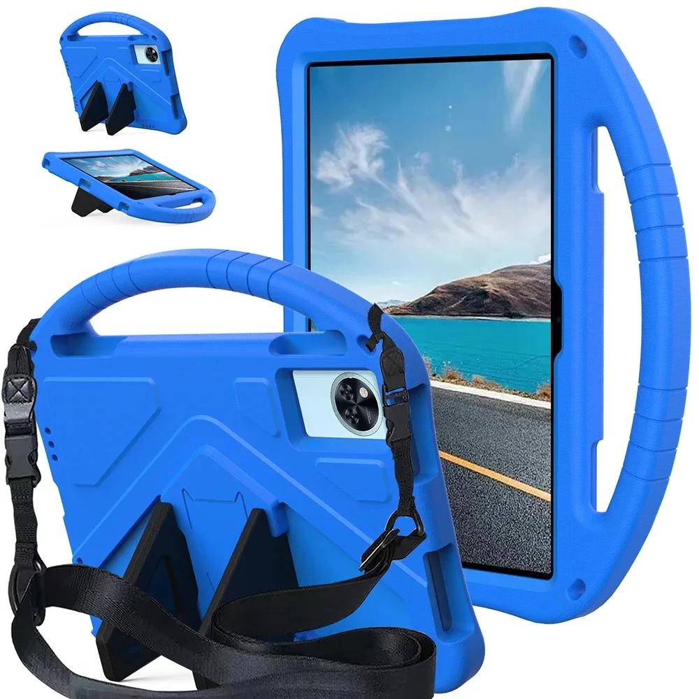 Kids Safety Portable EVA Foam Shockproof Tablet Protector with Rear Kickstand, 11