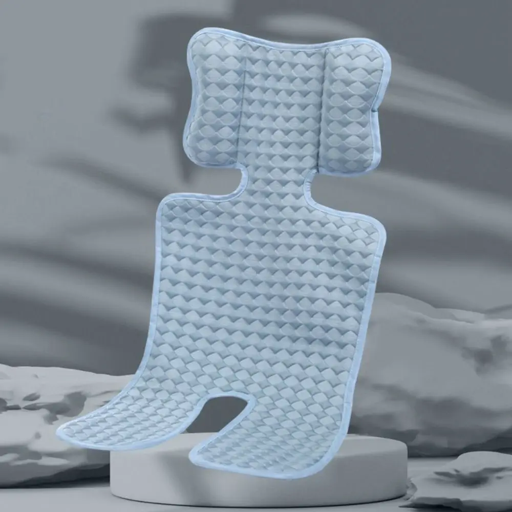 Comfortable Baby Stroller Cooling Seat Mat Soft Breathable Pram Pad Seat Liner Solid Color Baby Stroller Cushion