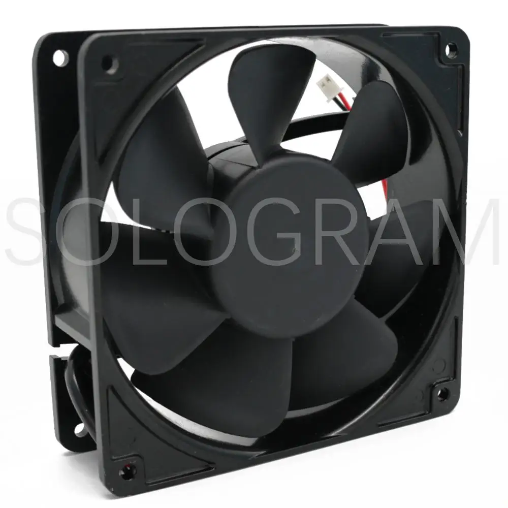 1pcs NEW Original For SanAce120L SANYO DENKI 9GL1212V1J04 12038 2Line DC 12V 1.9A Aluminum Chassis Cabinet Cooling Fan