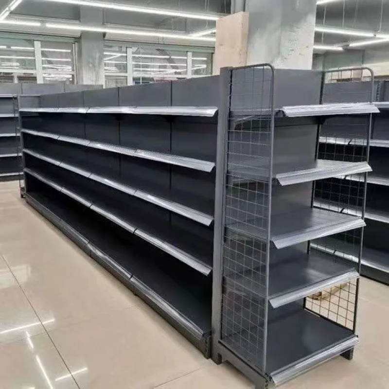 Scaffali Da Parete Per Negozi Al Dettaglio Personalizzati, Attrezzature Per Supermercati In Metallo