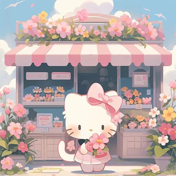 Encounter Hello Kitty Happy Garden Store