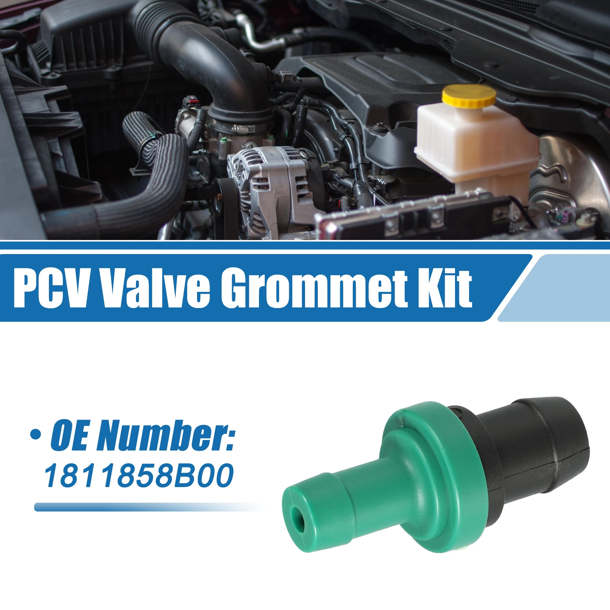 X Autohaux PCV Valve Grommet Exhaust Positive Crankcase Ventilation Fittings No.18118-58B00 for Suzuki BaleNo Grand Vitara Jimny