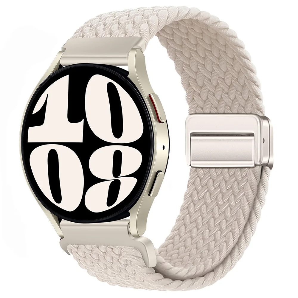 Flexible Braided Nylon Smartwatch Strap - 22mm/20mm Band