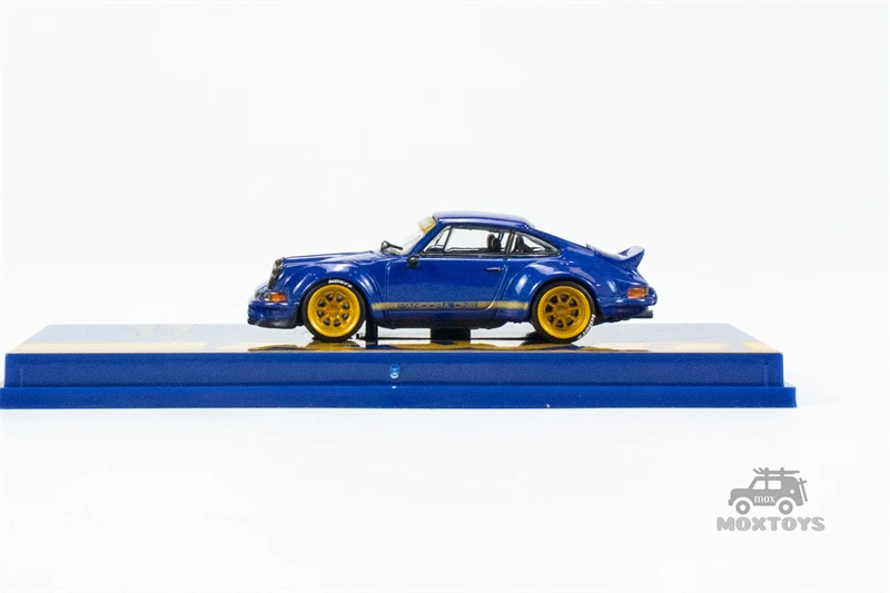 Tarmac Works 1:64 RWB Backdate Pandora One blue Diecast Model Car