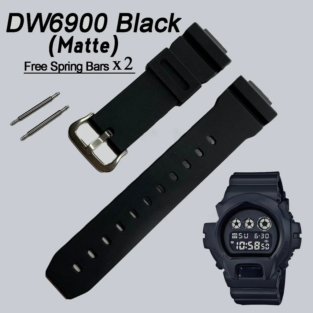 Durable Rubber Watch Strap - Premium Silicone Belt & Bracelet Watchband