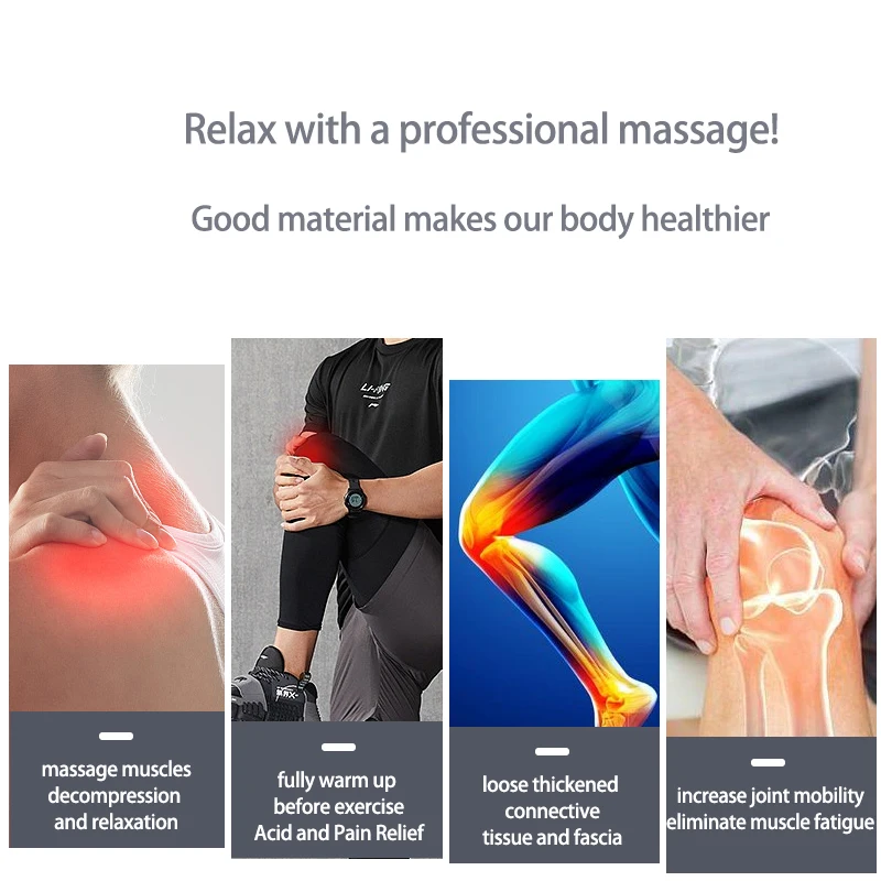 Mini Portable massage gun Electric Fascia Gun Massager For Body Neck Back Deep Tissue Muscle Relaxation Non-noise massage gun