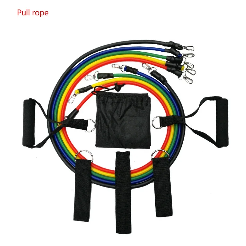 Fitness Resistance Band Muscle Exercise Training Equipment Tensione Corda Elastica Yoga Body Tension Band Suit