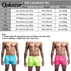 Summer Men's Fashion Beach Shorts Polyester Quick Dry Multicolour Sports Three Quarter Shorts Men 6