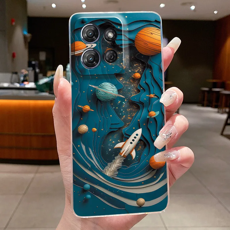 Transparent Soft Silicone TPU Phone Case - Protective Casing
