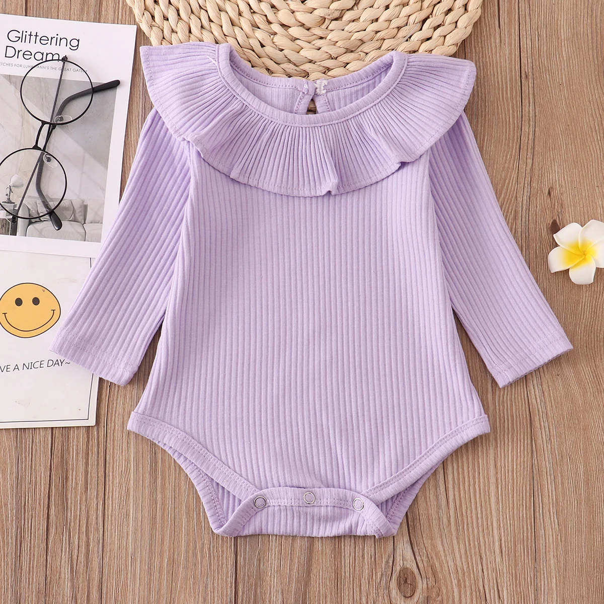 baby dress and set Newborn Infant Baby Girl Romper Bebe Body suit 0-2Y 2022 Summer Fall Candy Ruffles Newborn Baby Girl Clothes Outfits baby clothes mini set