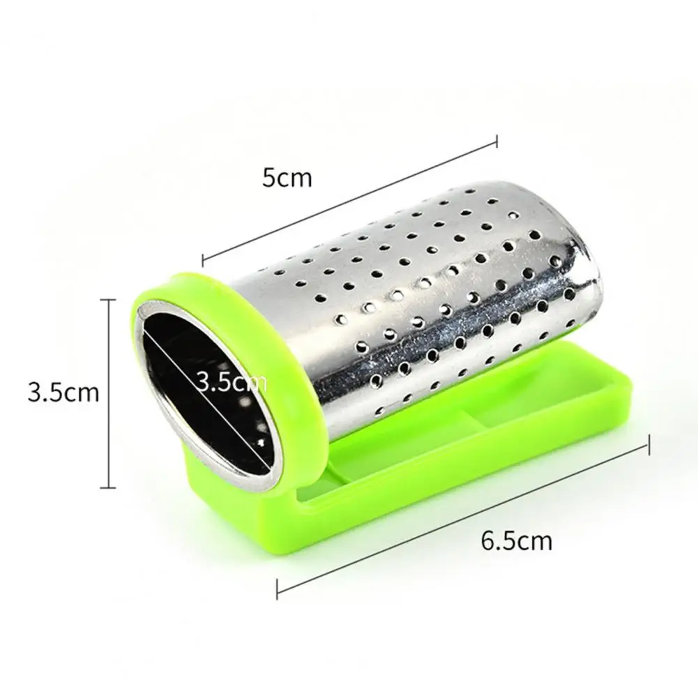 Tea Brewer Lightweight Food Grade Hanging On Cup Style Tea Infuser With Handle Strainer Corrosion Resistant tea infuser tea strainer tea filter