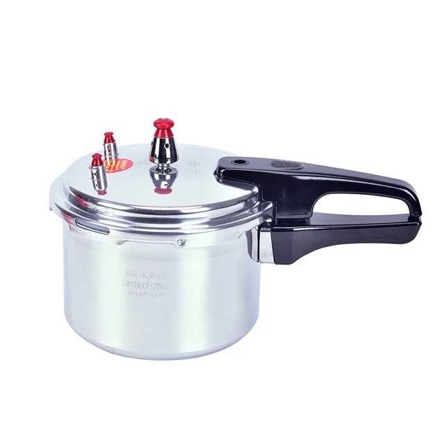 3L Kitchen High Pressure Cooker Cookware Soup Meat pot for Gas Stove/Induction Cooker Outdoor Camping Cook Tool Steamer 2