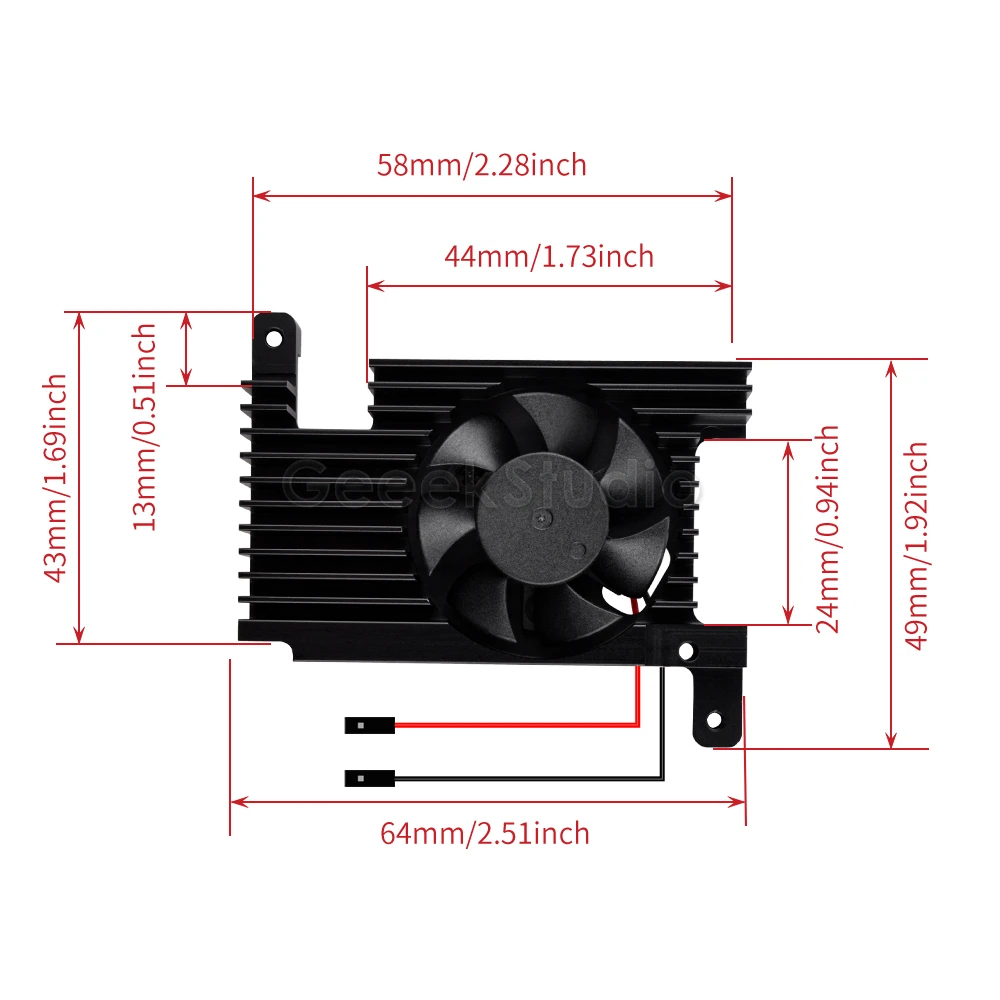 Ventilador ROCK 4 Modelo C +