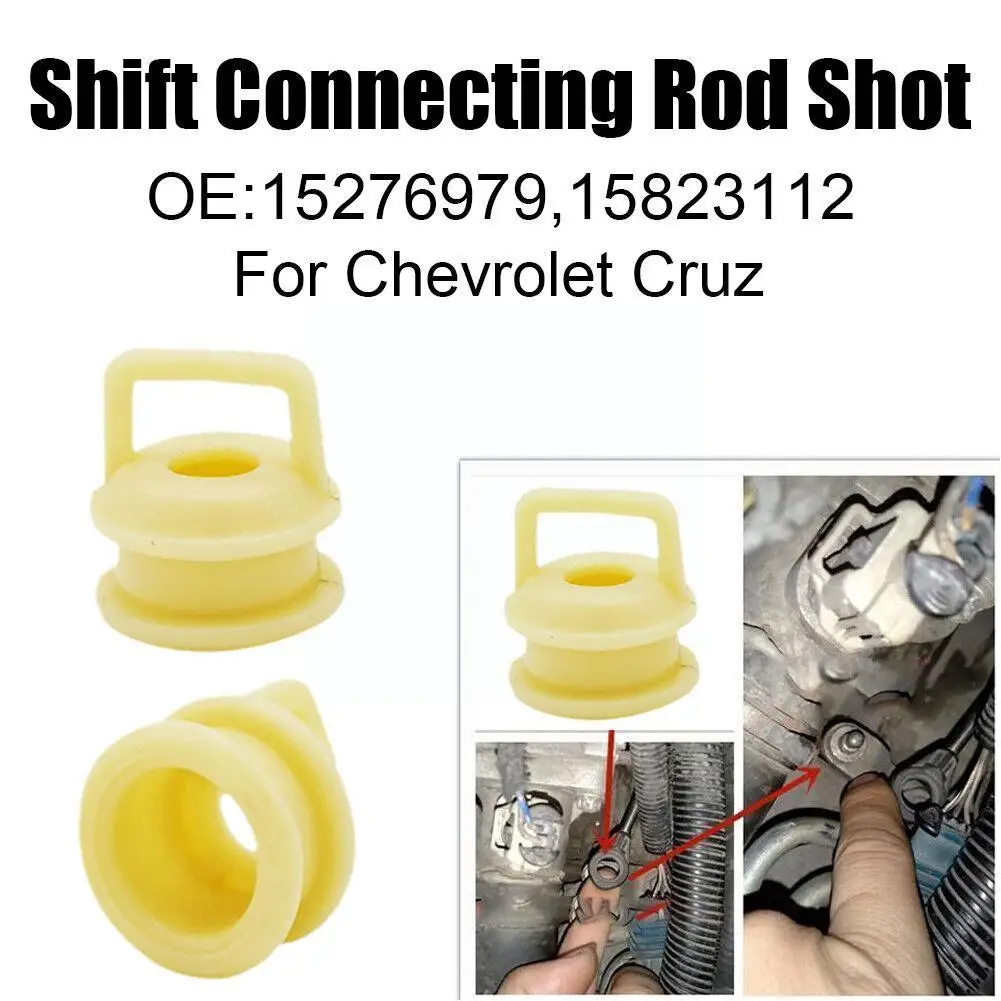 

For Chevrolet Silverado 1500 AT Shifter Cable Bushing - Repair linkage Kit 2500 3500 2022 Rod Grommet Rubber 2007 Clip Shif D7Y1