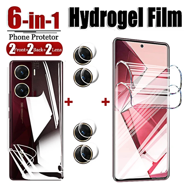 Vivo 스마트폰을 위한 필수 보호: 풀 커브드 소프트 하이드로겔 필름 스크린 보호대 Vivo 스마트폰을 위한 필수 보호: 풀 커브드 소프트 하이드로겔 필름 스크린 보호대